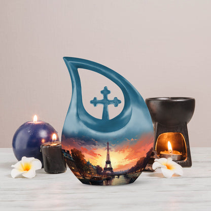 Eiffel Tower urn