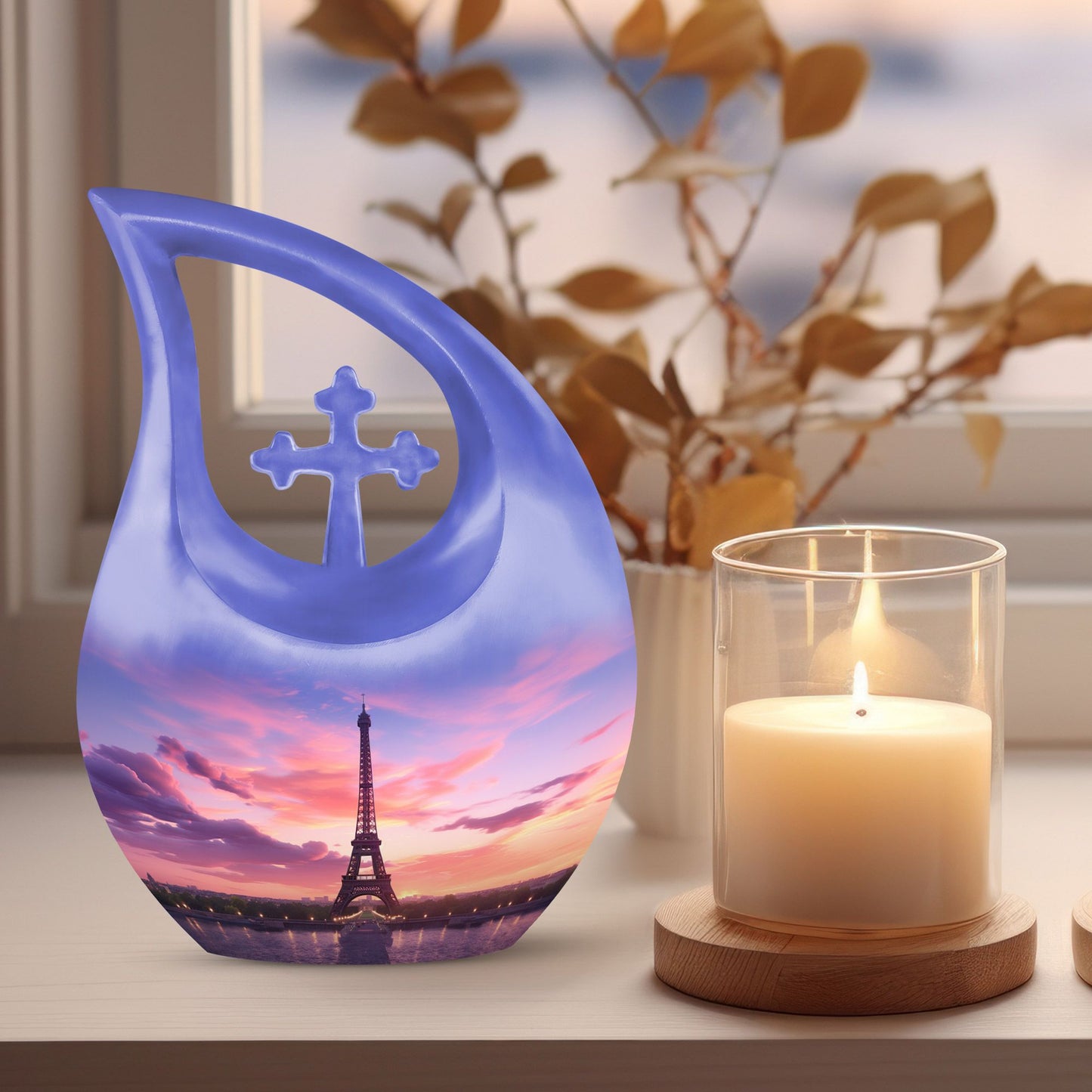Eiffel Tower large Urn
