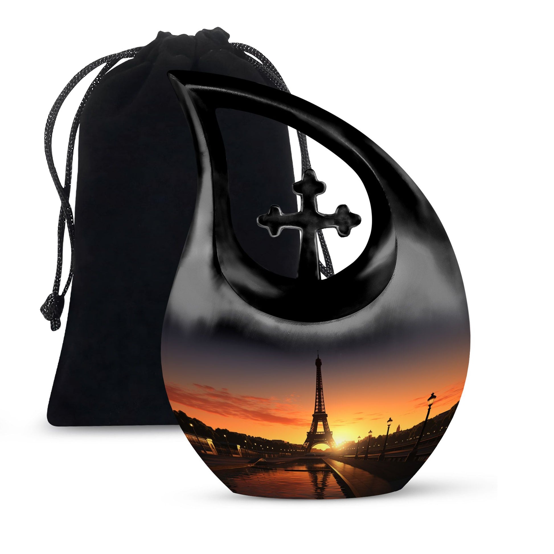 Eiffel Tower Mini Urn