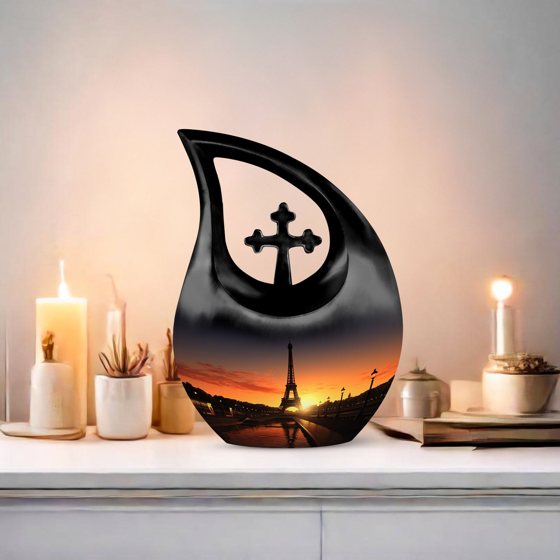 Eiffel Tower Mini Urn