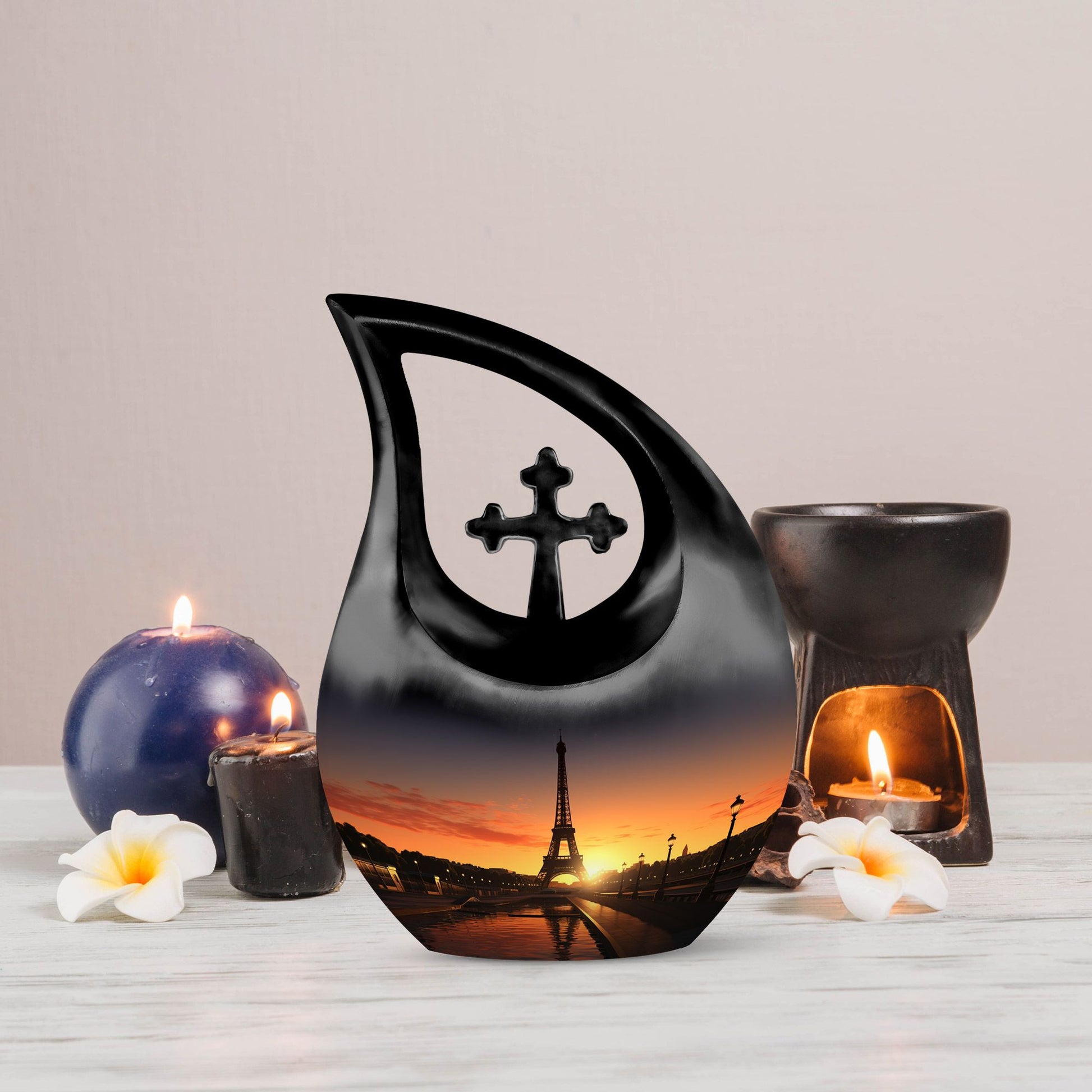 Eiffel Tower Mini Urn