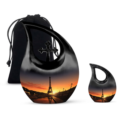 Eiffel Tower Mini Urn