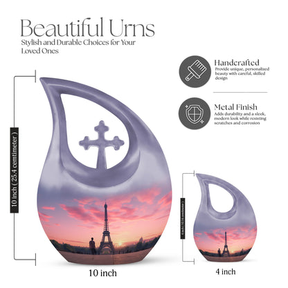 Eiffel Tower urn for ashes
