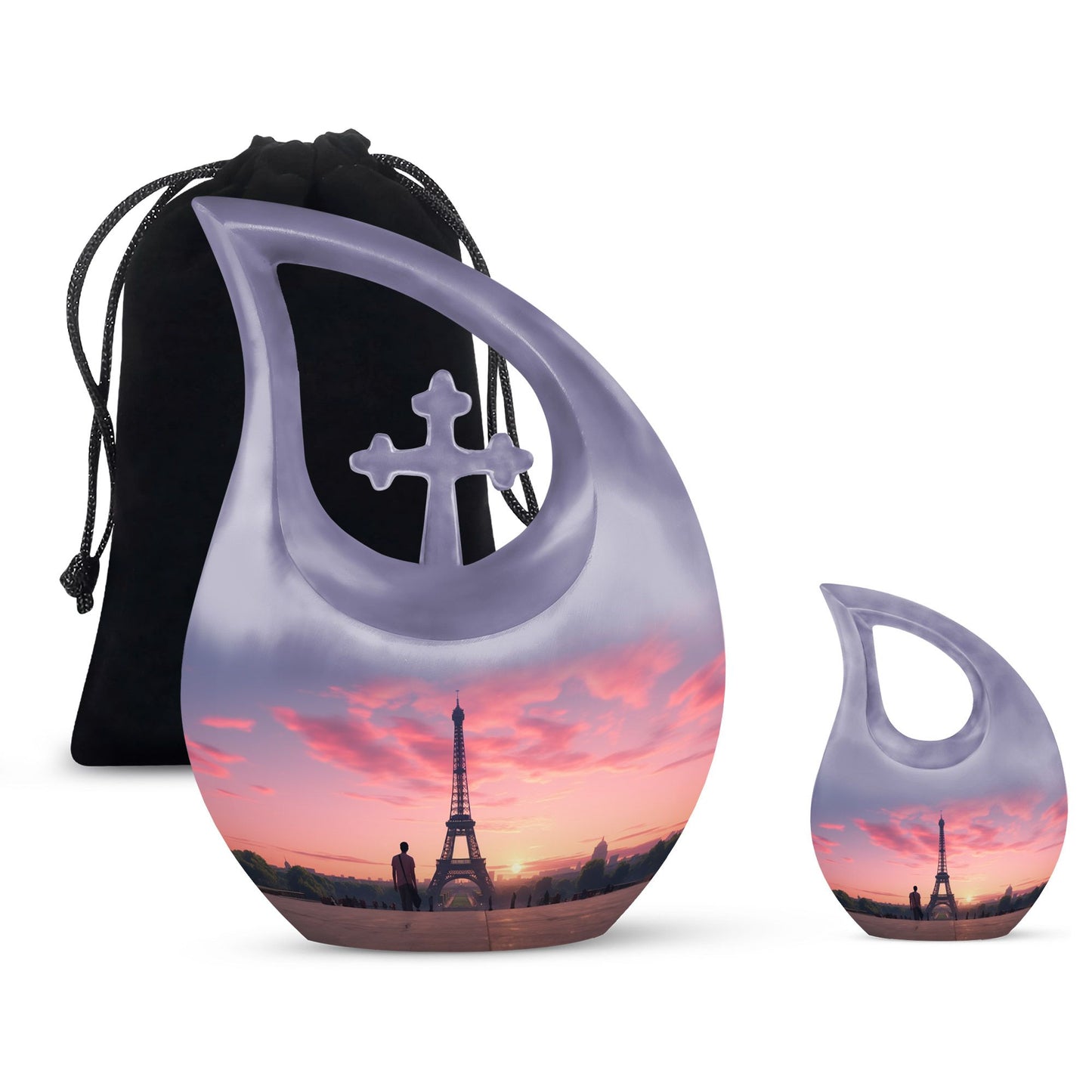 Eiffel Tower urn for ashes