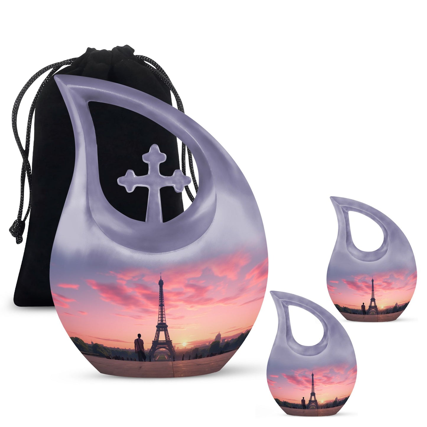 Eiffel Tower urn for ashes