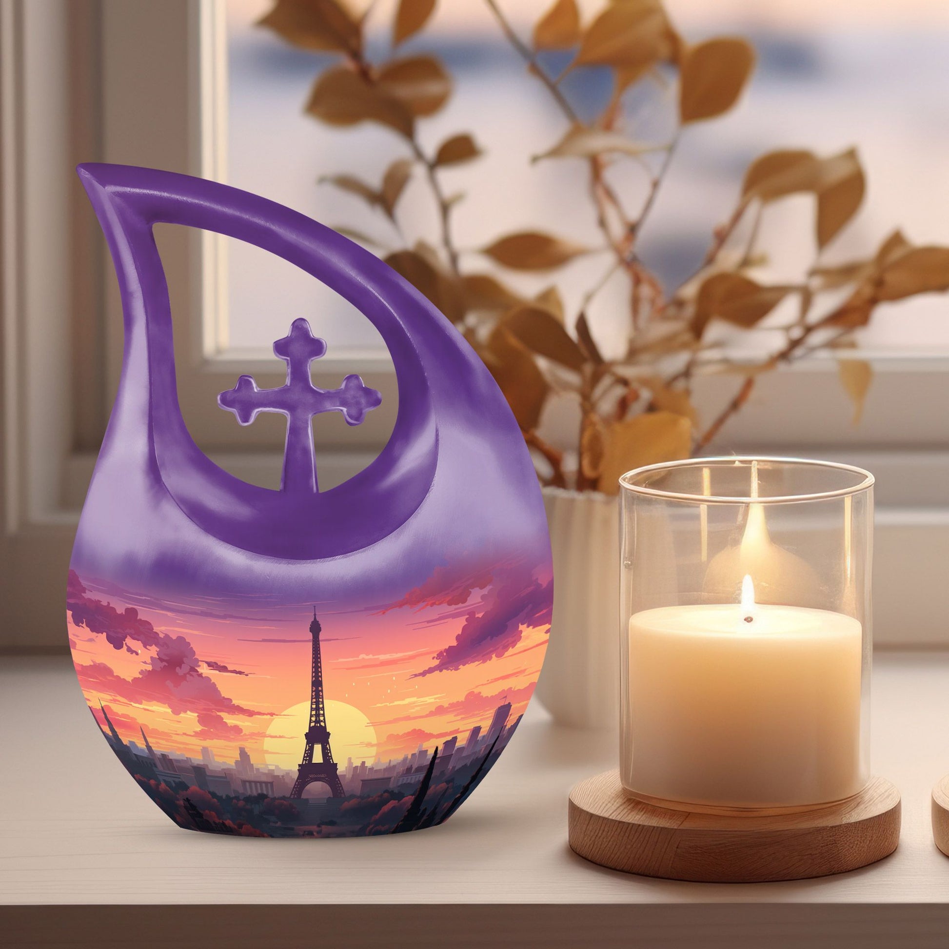 Eiffel Tower urn