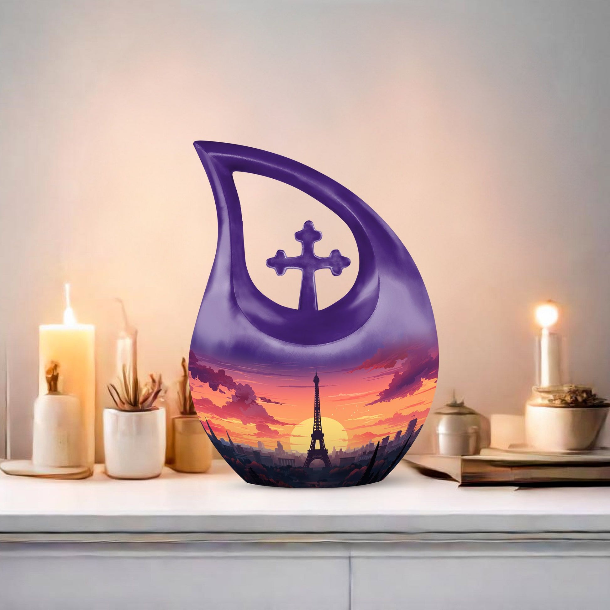 Eiffel Tower urn