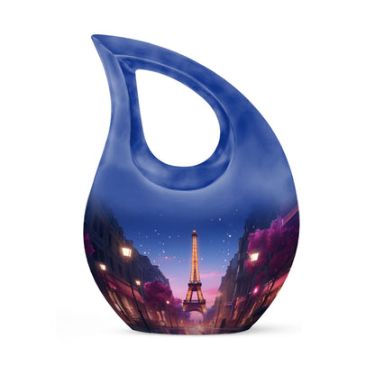 10 inch Eiffel Tower themed Cremation Urn 