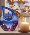 10 inch Eiffel Tower themed Cremation Urn 