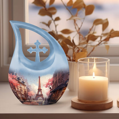 Unique 10-inch Eiffel Tower urn