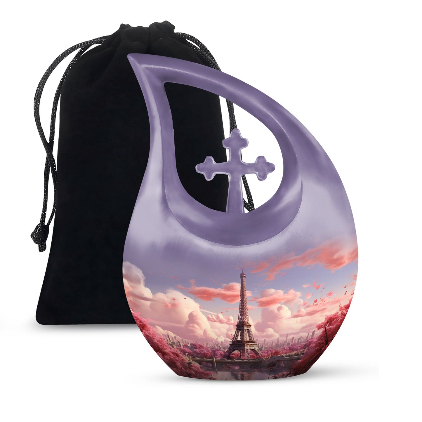 10-inch Eiffel Tower urn