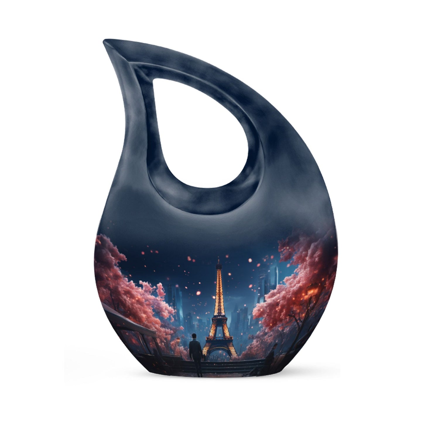10-Inch Eiffel Tower Memorial Urn 