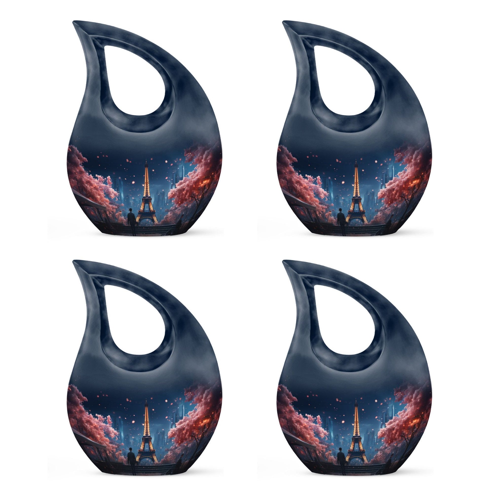 10-Inch Eiffel Tower Memorial Urn 