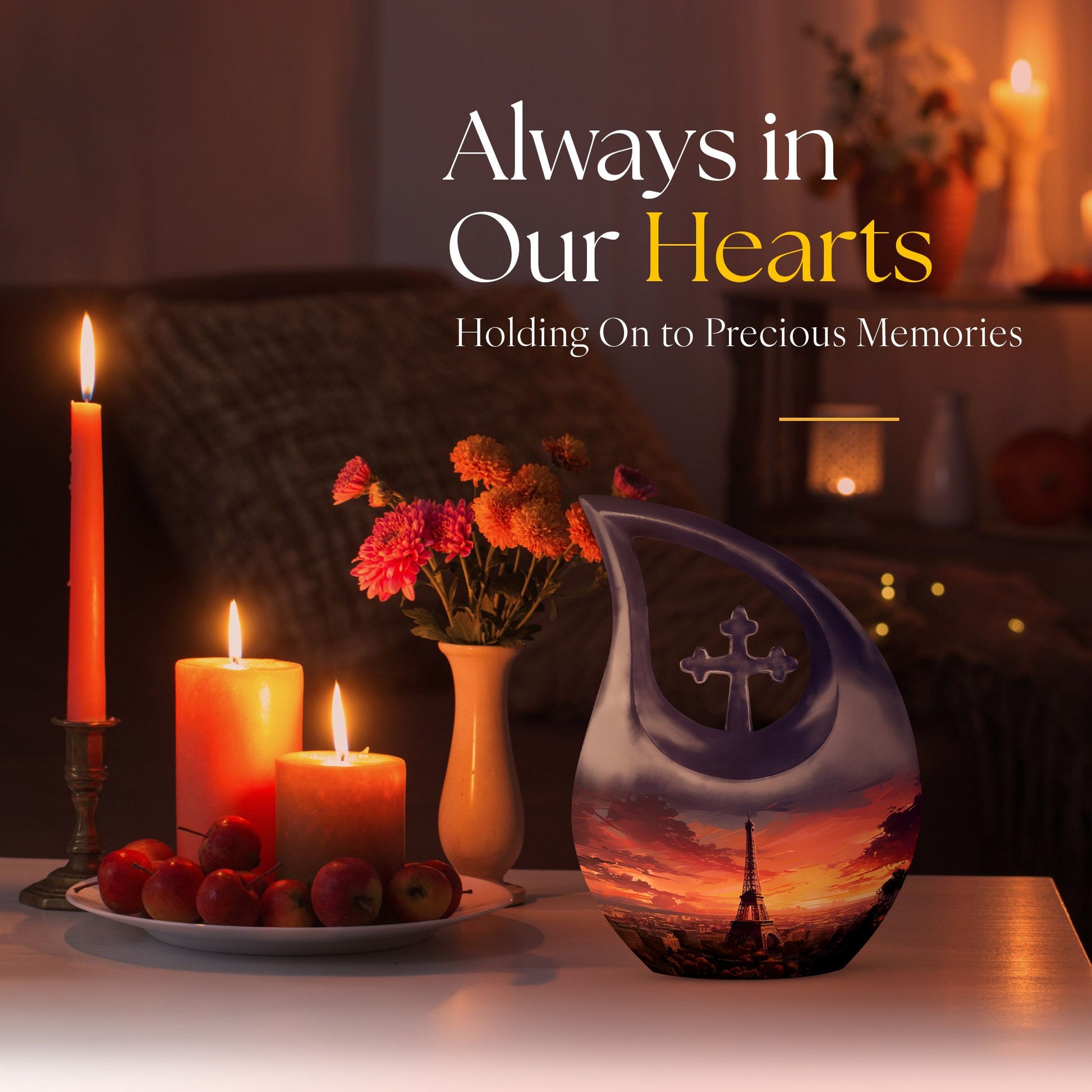 Custom made Eiffel Tower Urn 