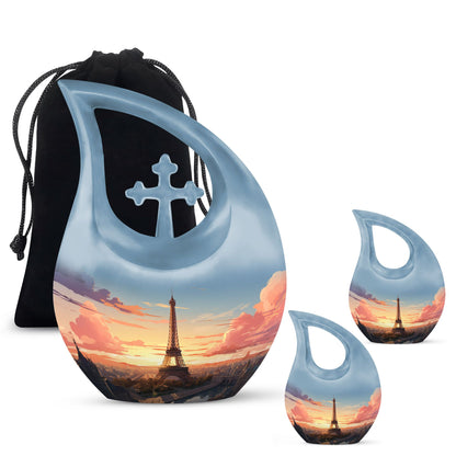 10 Inch Eiffel Tower Urn 