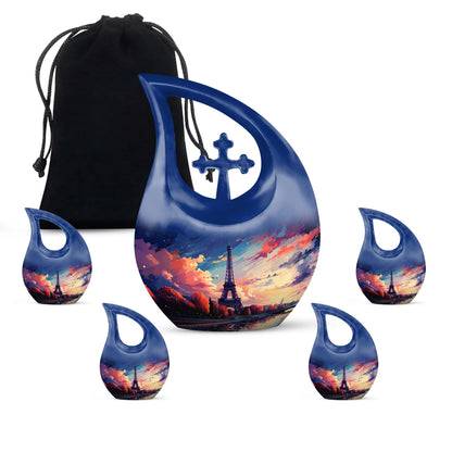 10-Inch Eiffel Tower Urn