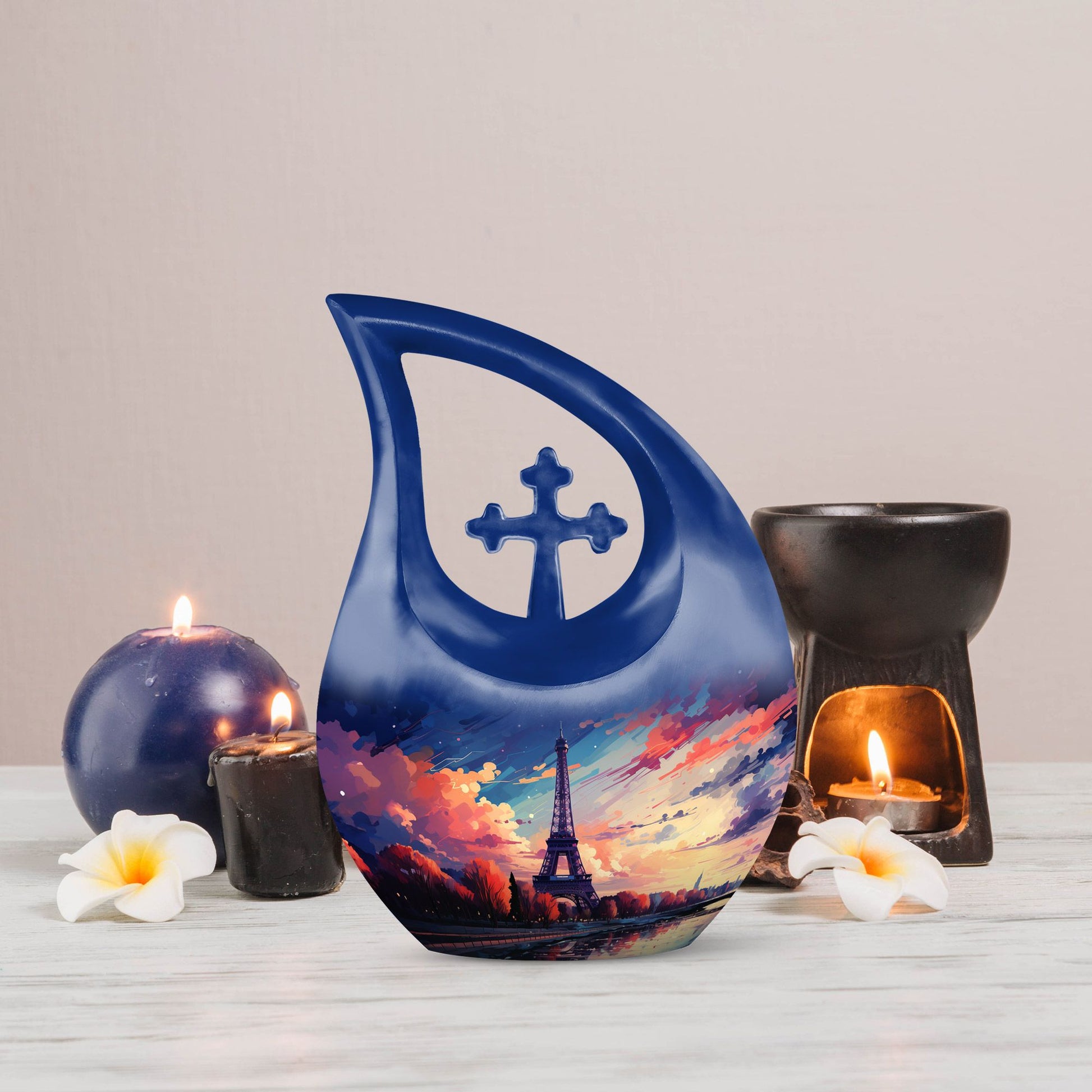 10-Inch Eiffel Tower Urn