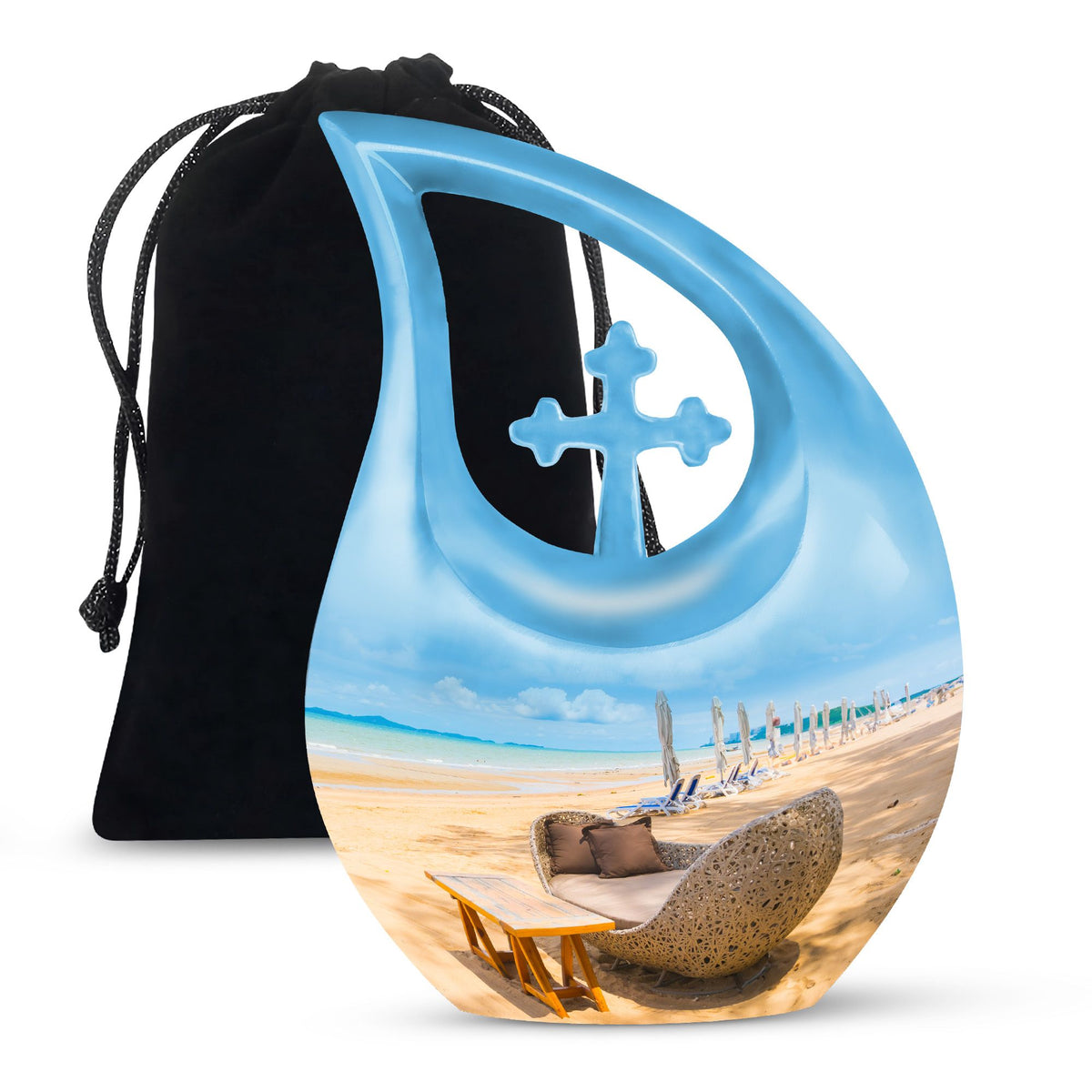 10-inch Goa Beach Urn 