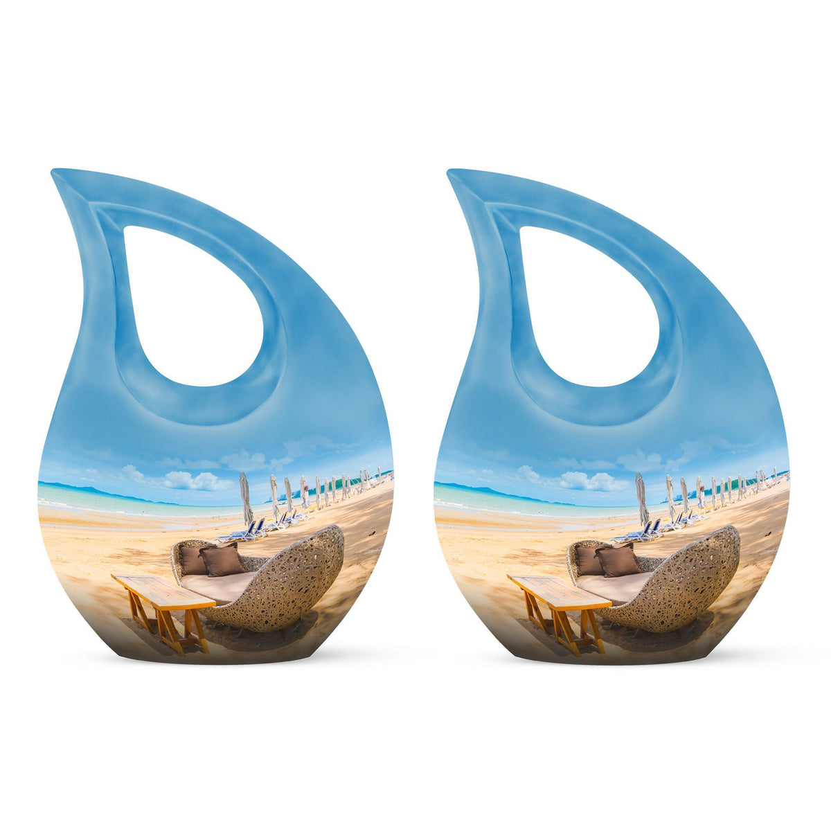 10-inch Goa Beach Urn 