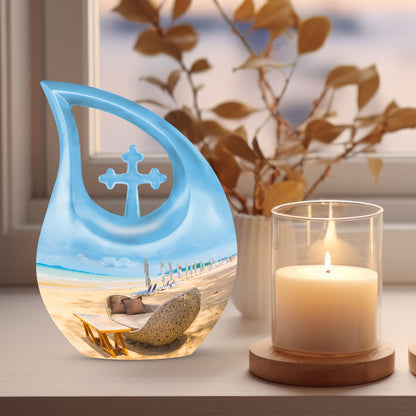 10-inch Goa Beach Urn 