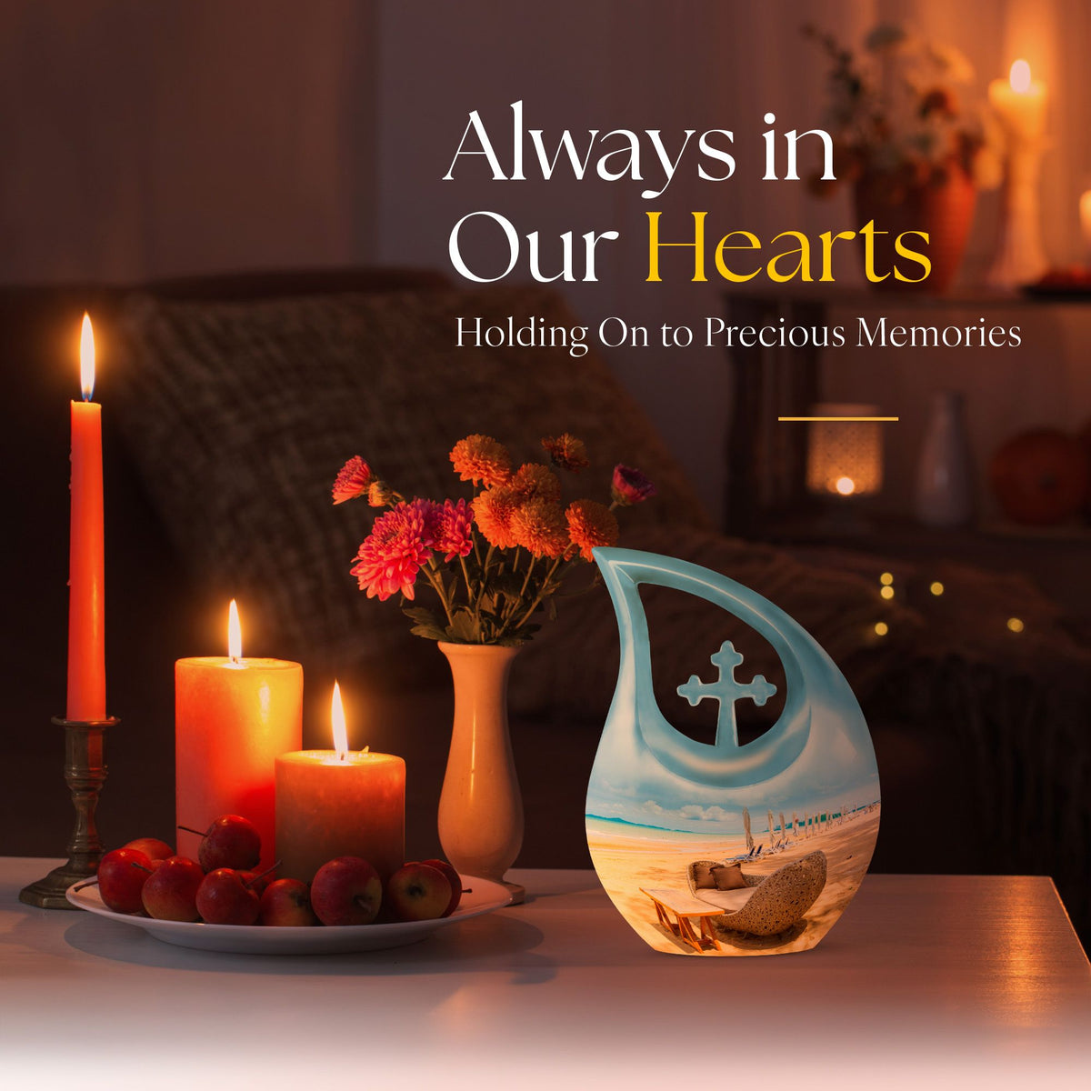 10-inch Goa Beach Urn 