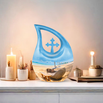 10-inch Goa Beach Urn 