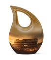 10-inch Colosseum Dark Urn 