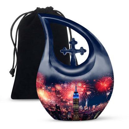 10-inch Empire State Urn