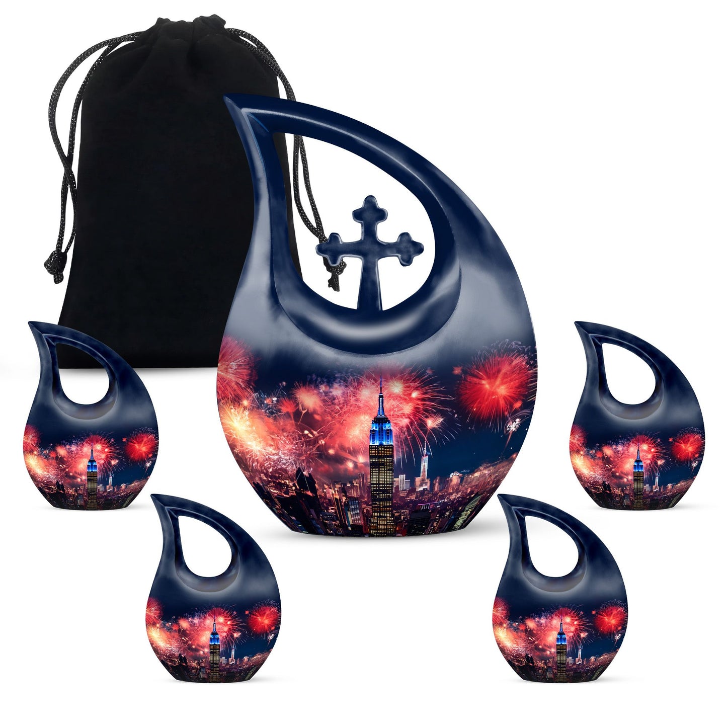 10-inch Empire State Urn