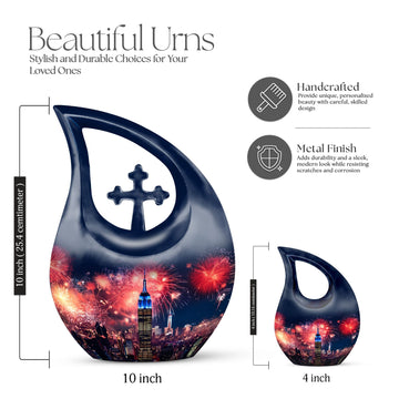 Small Urn Set of 2 -3