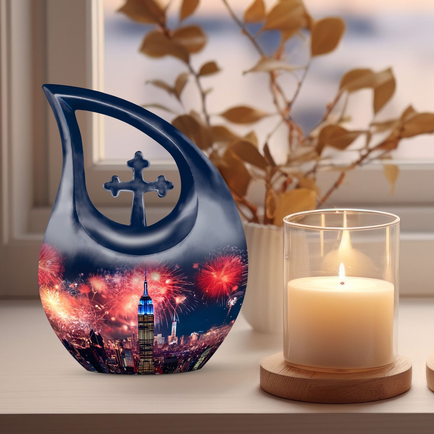 10-inch Empire State Urn