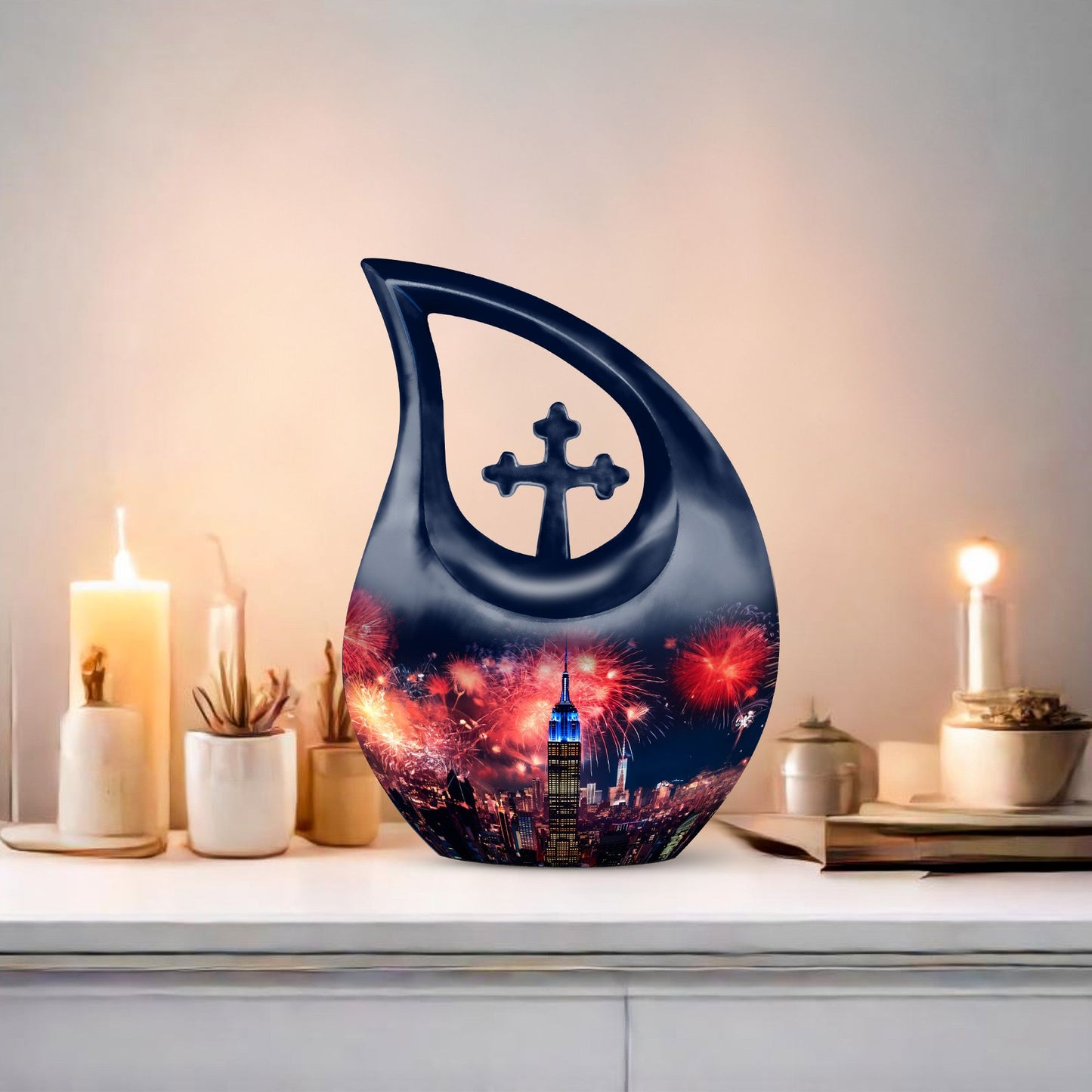 10-inch Empire State Urn