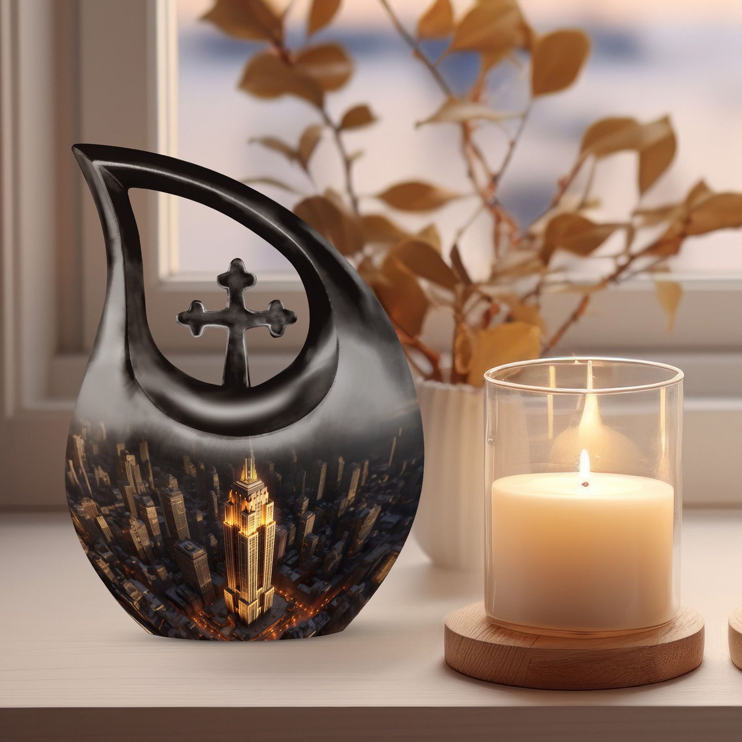 Empire State Urn