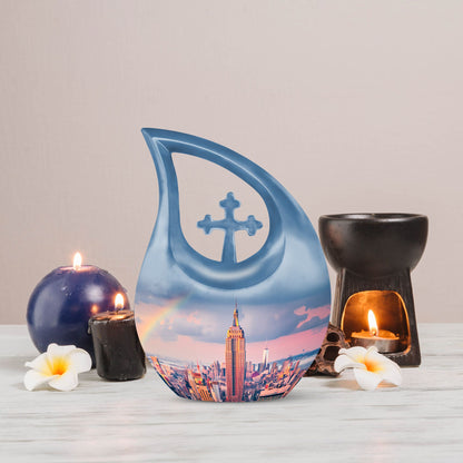 Large 10 Inch Empire State Urn