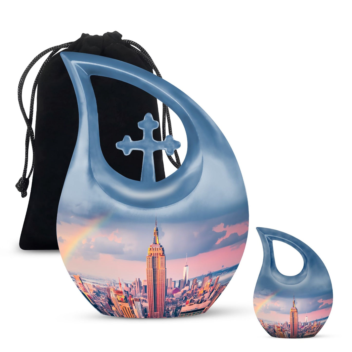 Large 10 Inch Empire State Urn