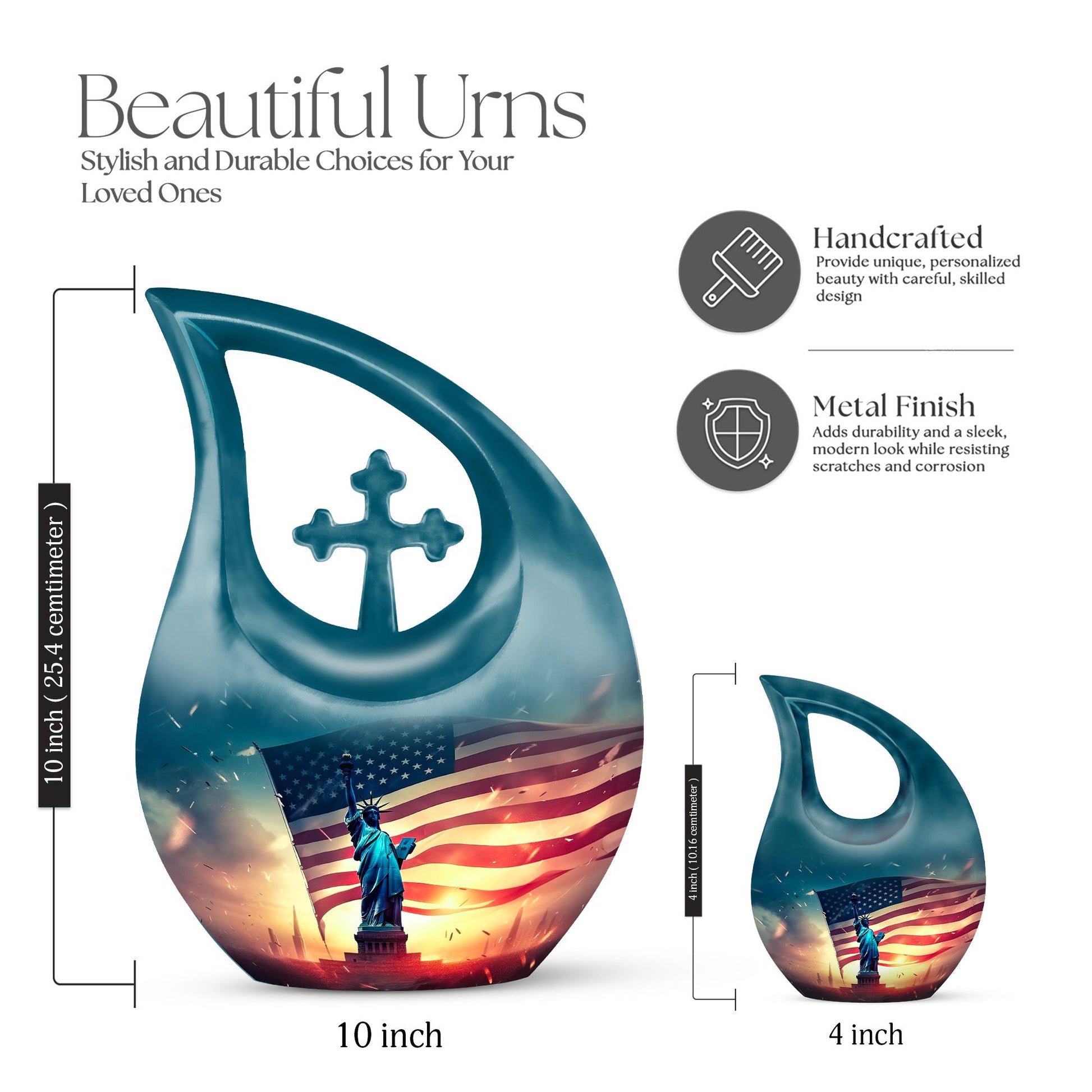 10-inch Statue Of Liberty urn
