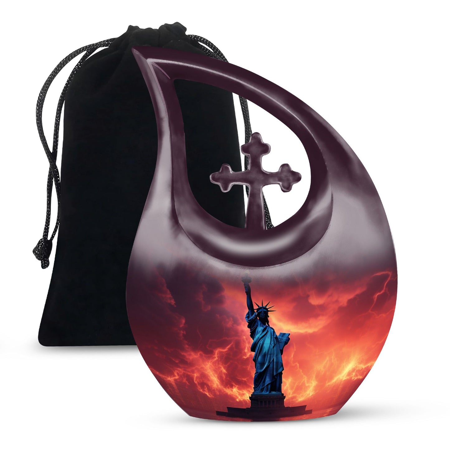 10-inch Statue of Liberty Urn 