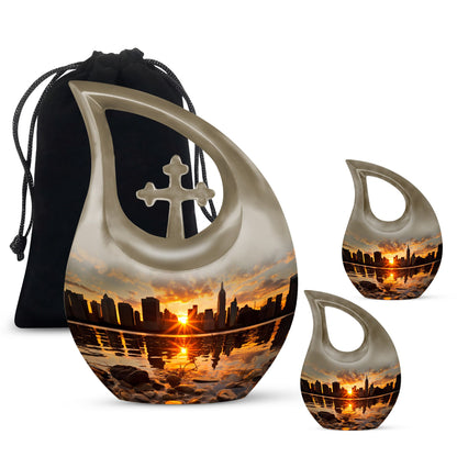 10-inch Statue Of Liberty Cross Drop urn 