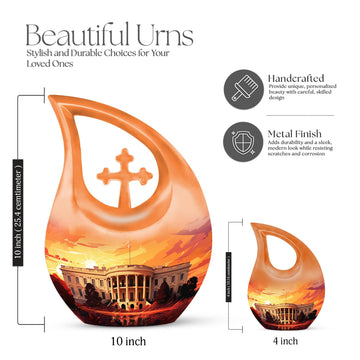 Small Urn Set of 2 -3