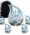 10 Inch White House Urn