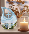 10 Inch White House Urn