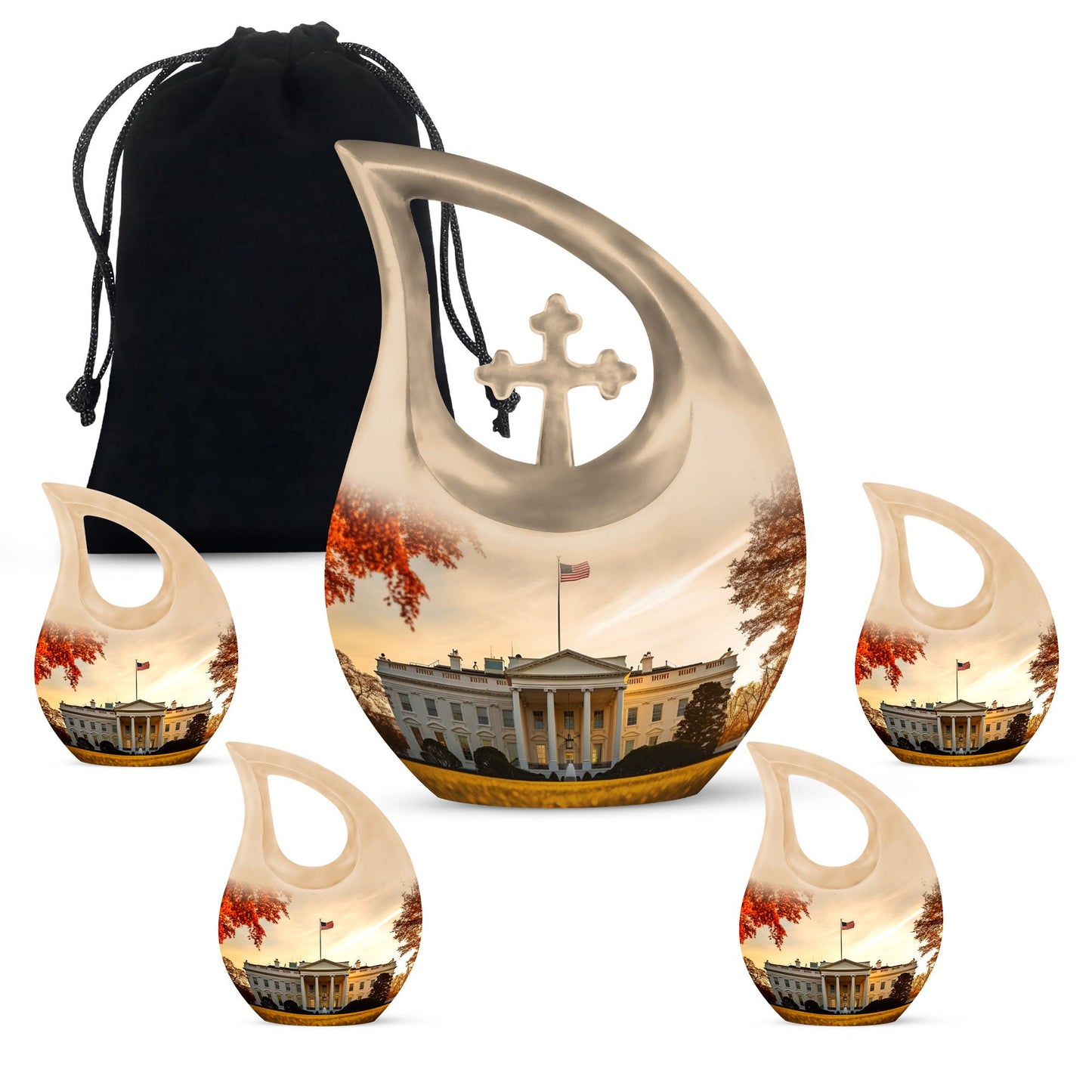 10-inch White House urn