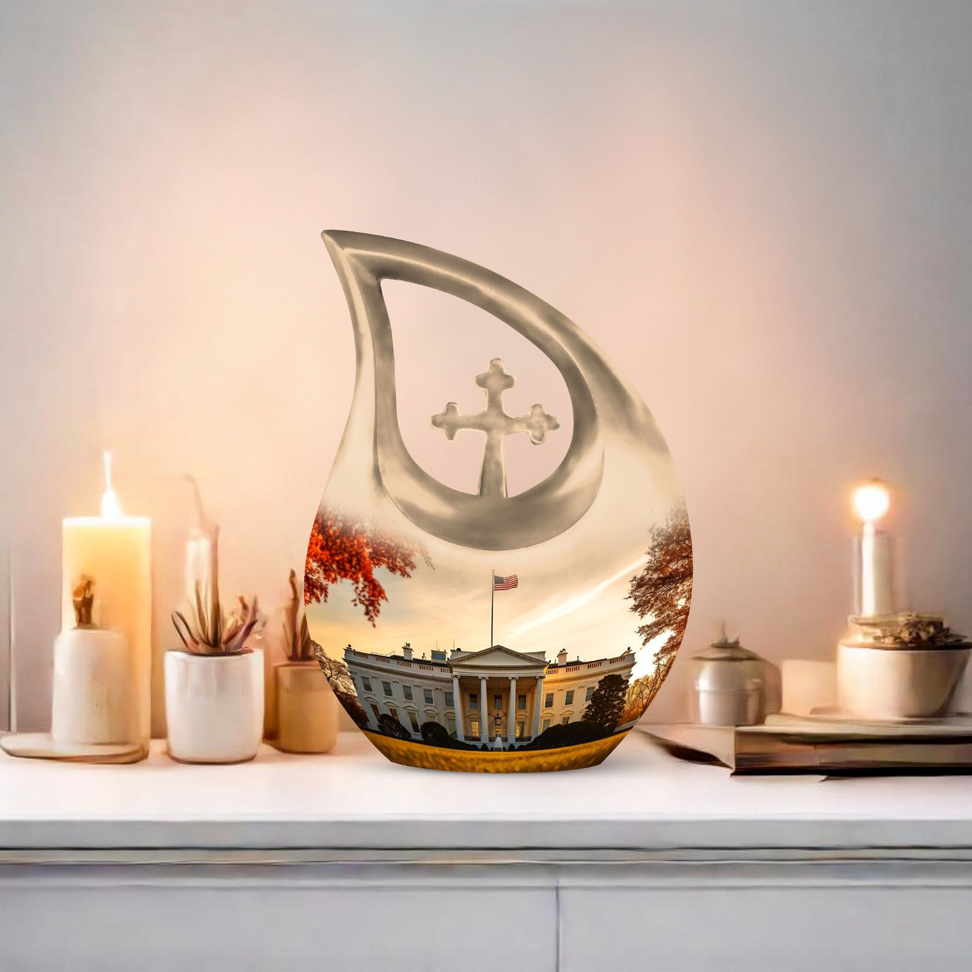 10-inch White House urn