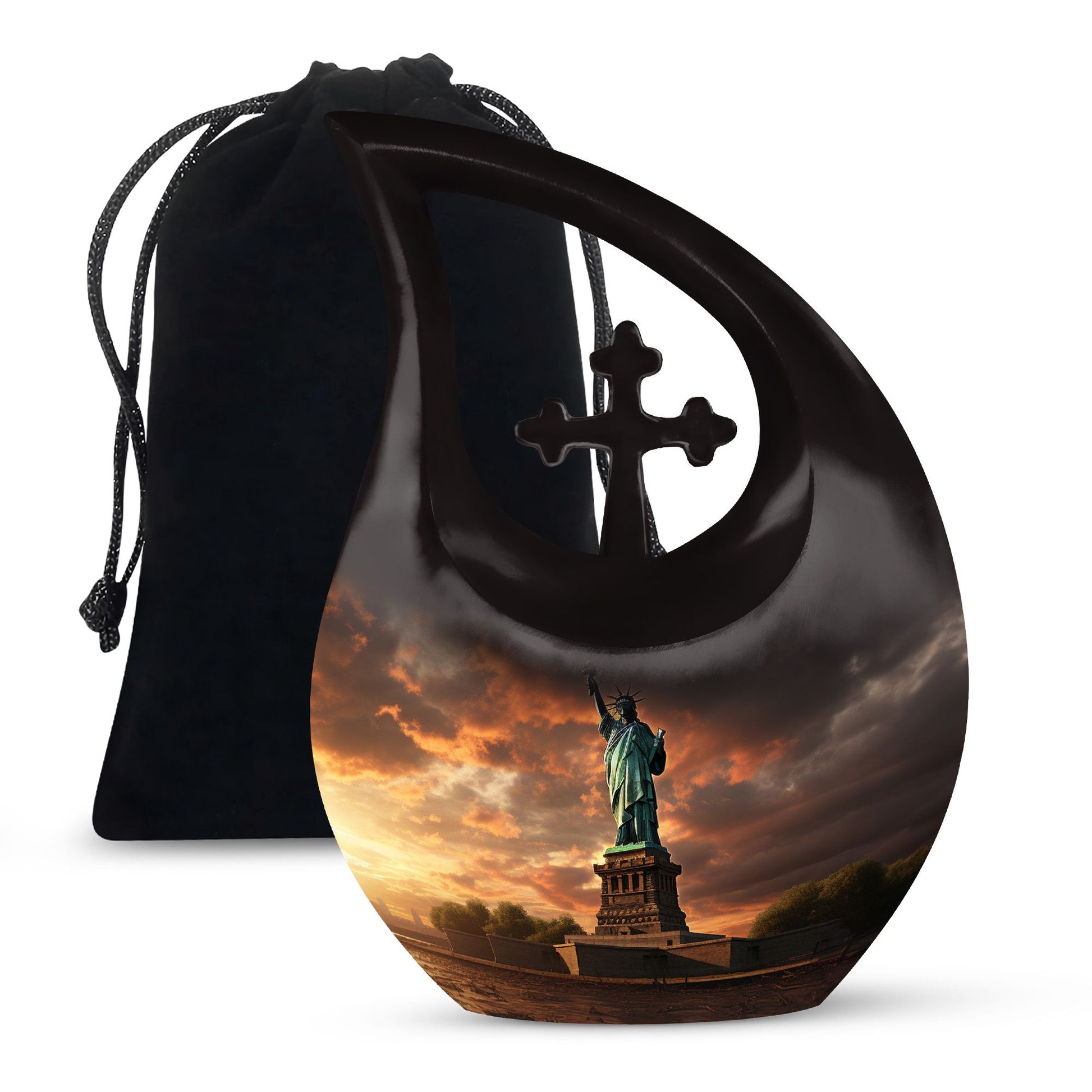 Statue Of Liberty 10-inch Memorial Urn 