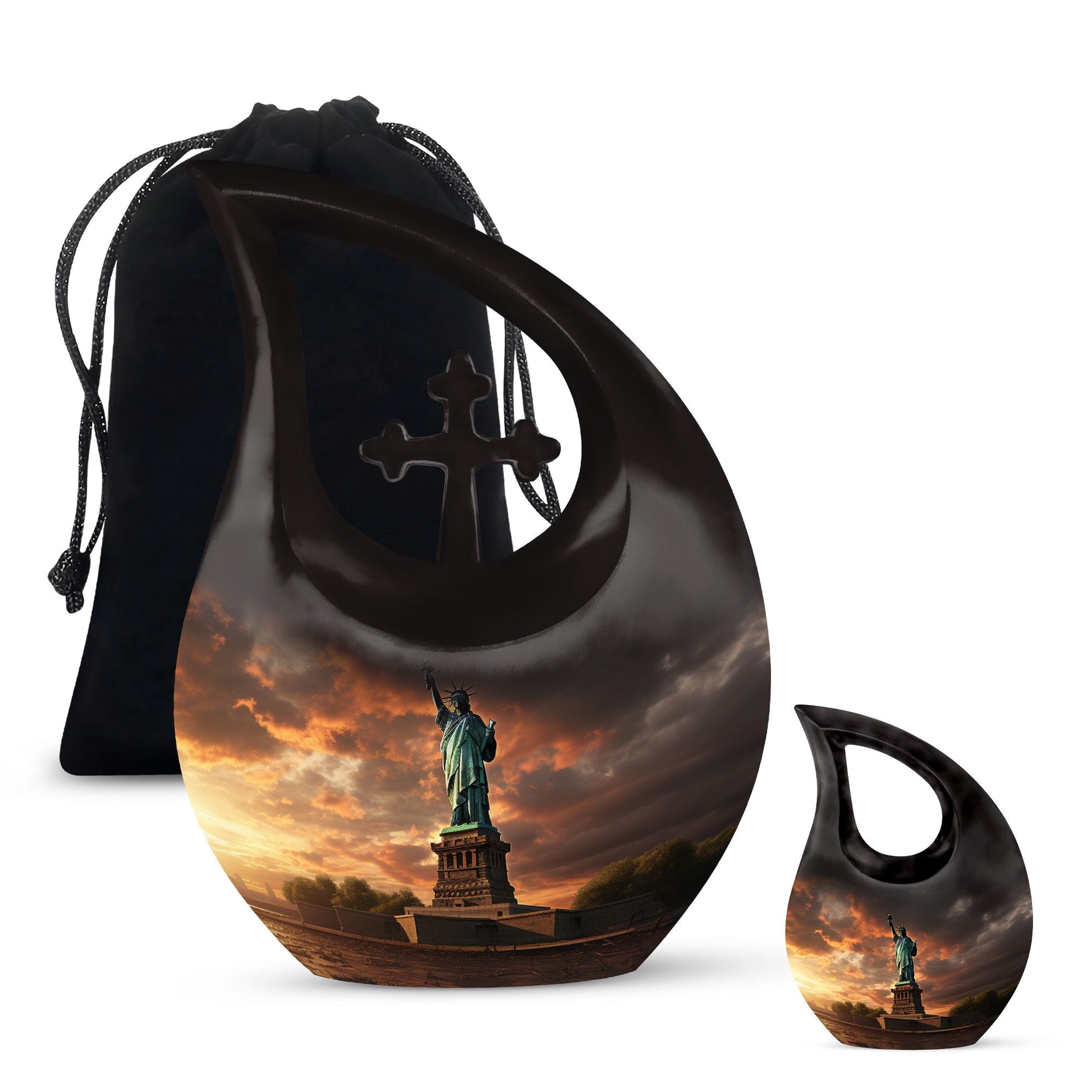 Statue Of Liberty 10-inch Memorial Urn 