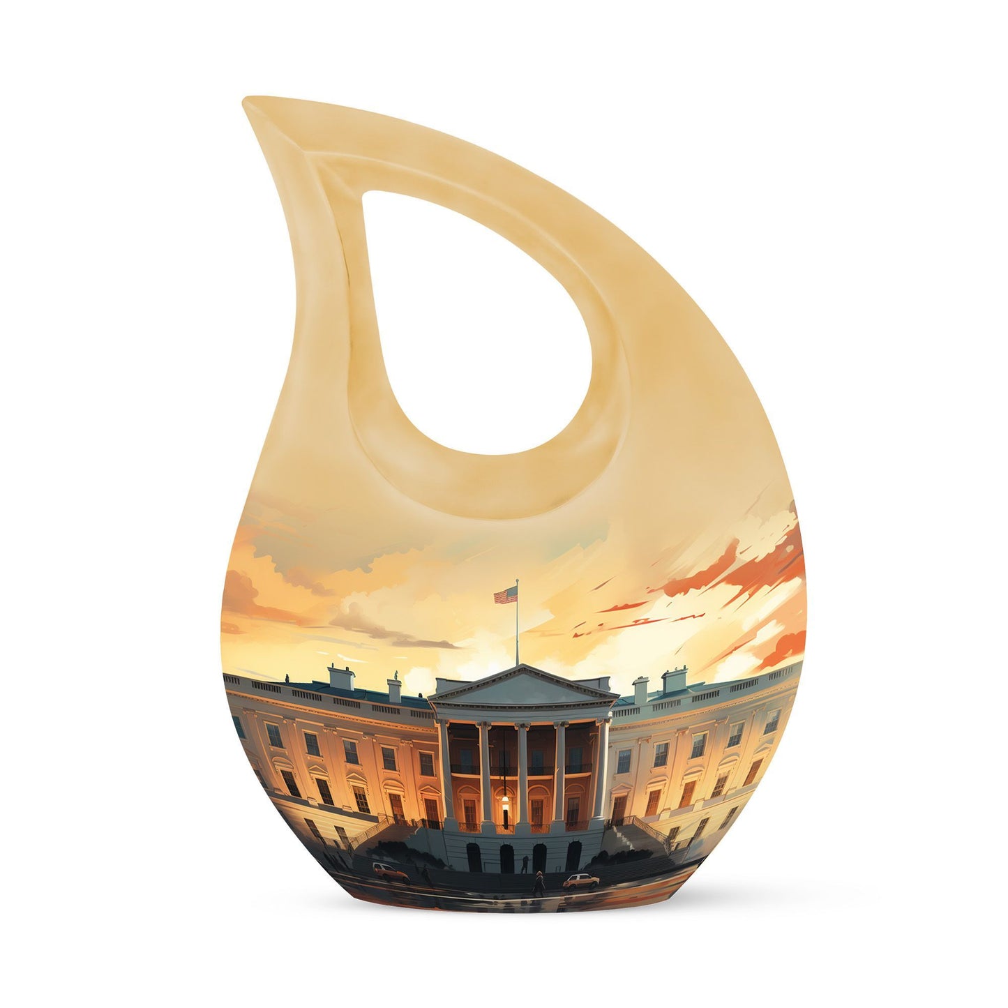 Large 10-inch White House Urn