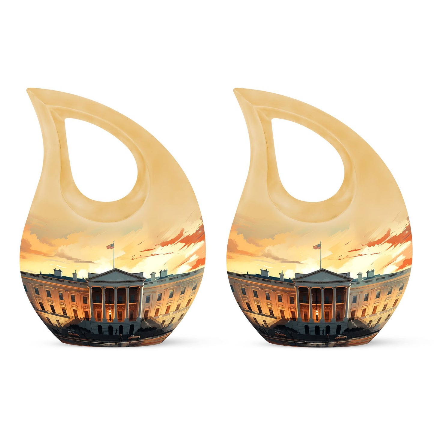 Large 10-inch White House Urn