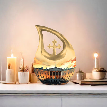 Large 10-inch White House Urn