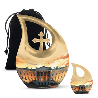 Large 10-inch White House Urn