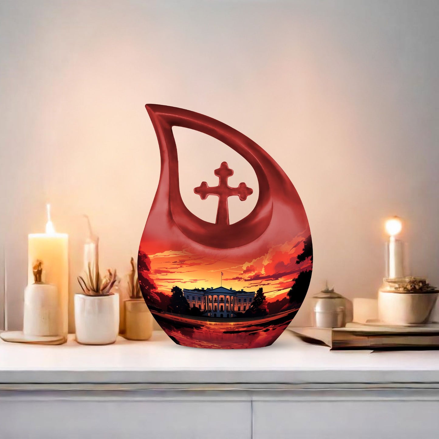 10-inch White House urn